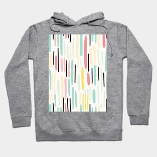 Autumn Nostalgia: Retro Pastel Doodle Delight Hoodie